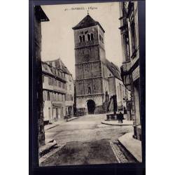 67 - Saverne - l' église - Non voyagé - Dos divisé