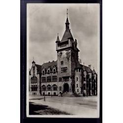 67 - Haguenau - le musée et la bibliothèque - Voyagé - Dos divisé