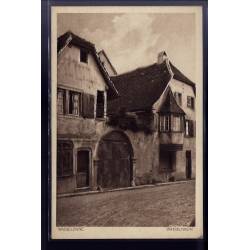 67 - Wasselonne - vieilles maisons - Non voyagé - Dos divisé