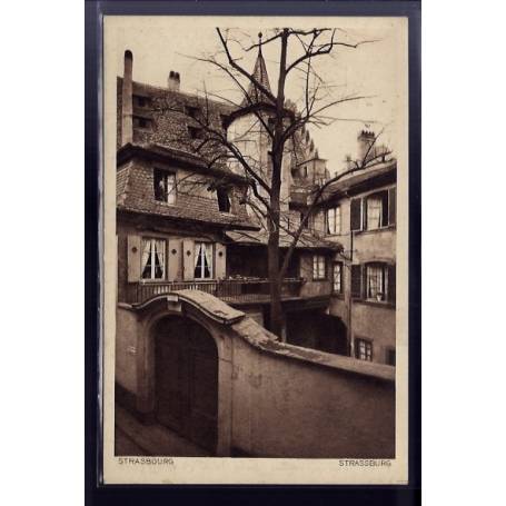 67 - Strasbourg - rue des Pucelles - Non voyagé - Dos divisé