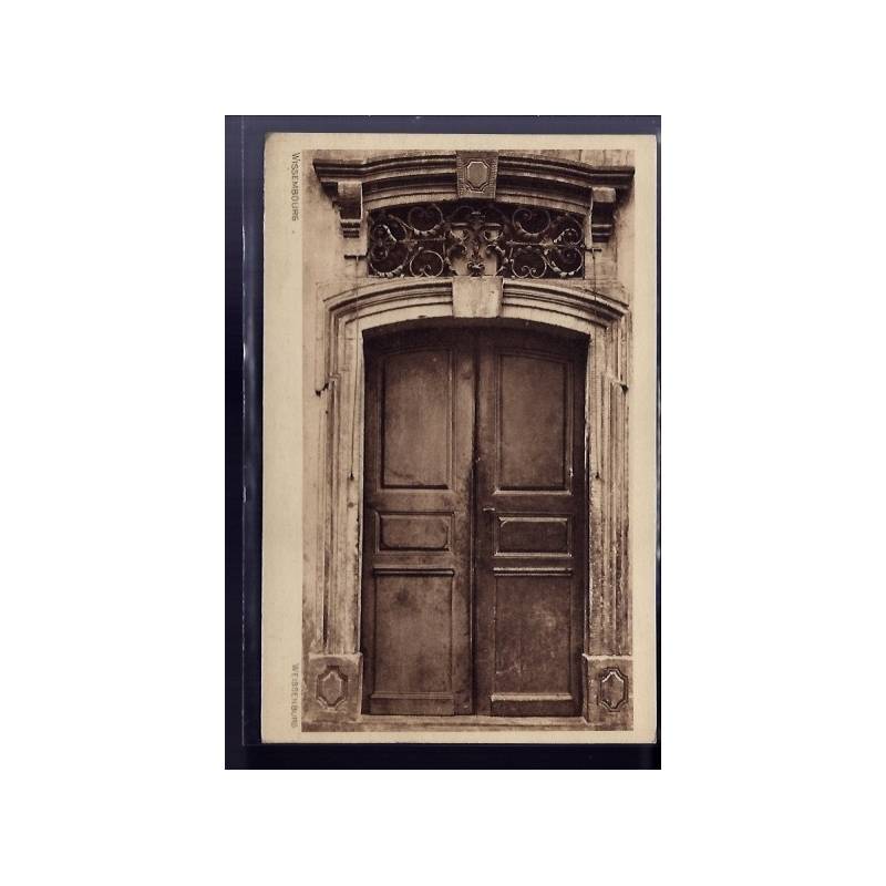 67 - Wissembourg - vieille porte - Non voyagé - Dos divisé