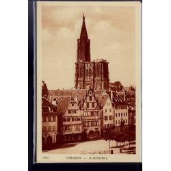 67 - Strasbourg - la Cathédrale - Non voyagé - Dos divisé