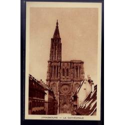 67 - Strasbourg - la Cathédrale - Non voyagé - Dos divisé