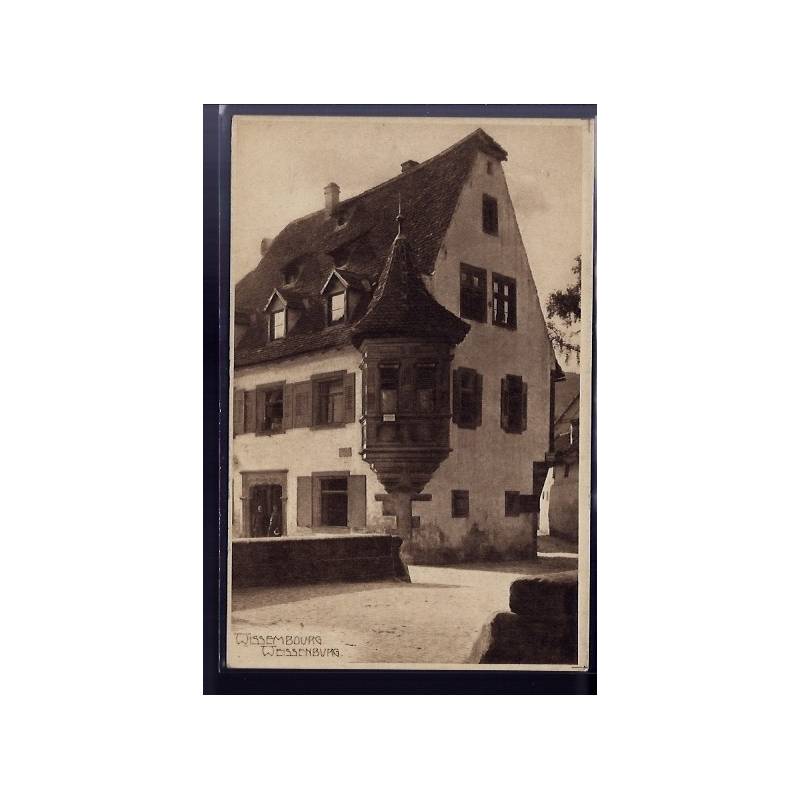 67 - Wissembourg - Non voyagé - Dos divisé