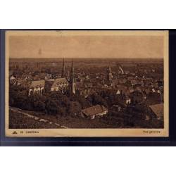 67 - Obernai - vue générale - Voyagé - Dos divisé