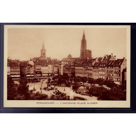 67 - Strasbourg - l'ancienne Place Kléber - Non voyagé - Dos divisé