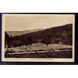 68 - Col de Wettstein - le cimetière des chasseurs - Non voyagé - Dos divisé