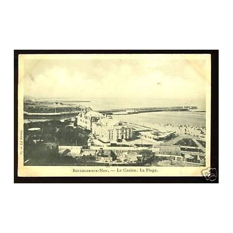 62 - Boulogne sur Mer - Le casino - La plage