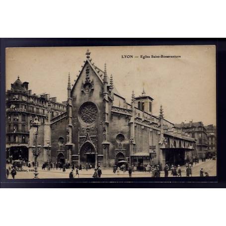 69 - Lyon - église Saint-Bonaventure - Non voyagé - Dos divisé