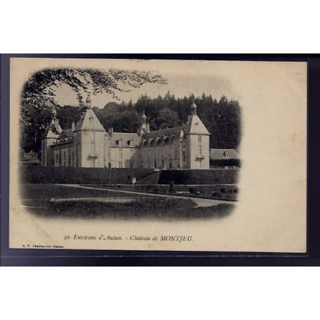 71 - Environs d' Autun - Château de Montjeu - Non voyagé - Dos non divisé