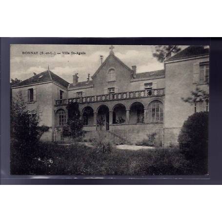 71 - Bonnay - Villa St-Agnès - Voyagé - Dos divisé