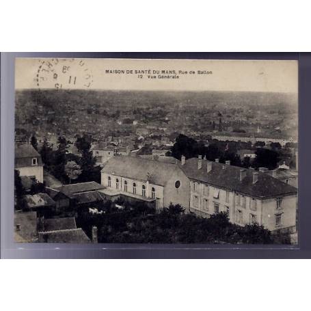 72 - Le Mans - Maison de santé du Mans - Rue de Ballon - vue générale - Voyag