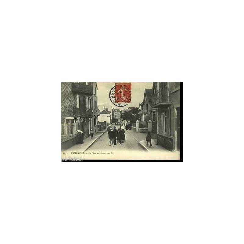 62 - Wimereux - La rue des dunes - Animee