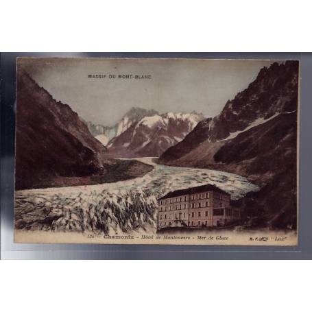 74 - Chamonix - Hôtel de Montenvers - Mer de Glace - Non voyagé - Dos divisé