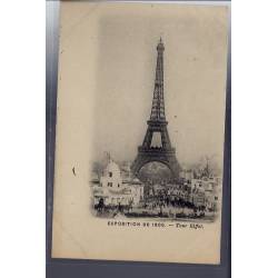 75 - Paris - Exposition de 1900 - Tour Eiffel - Non voyagé - Dos non divisé