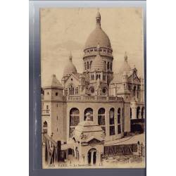 75 - Paris - Le Sacré-Coeur - Voyagé - Dos divisé