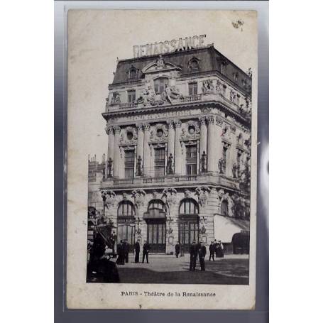 75 - Paris - Théâtre de la Renaissance - Voyagé - Dos divisé