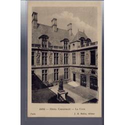 75 - Paris - Hôtel Carnavalet - la Cour - Non voyagé - Dos divisé