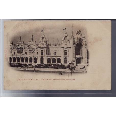 75 - Paris - Exposition de 1900 - Palais des Manufactures Nationales - Non vo