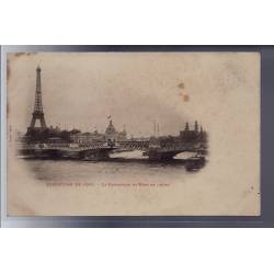 75 - Paris - Exposition de 1900 - la passerelle du pont de l' Alma - Non voya