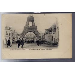 75 - Paris - Exposition de 1900 - Le Champ de Mars vu du Trocadéro - Non voya