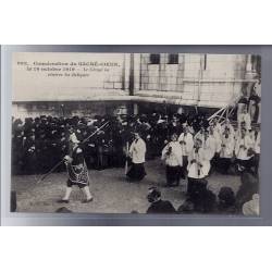 75 - Paris - Consécration du Sacré-Coeur le 16 octobre 1919 - le clergé va vé