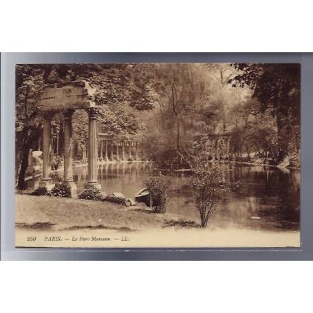 75 - Paris - le Parc Monceau - Non voyagé - Dos divisé