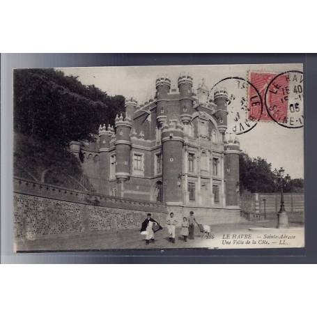 76 - Le Havre - Saint-Adresse - Une villa de la côte - Voyagé - Dos divisé