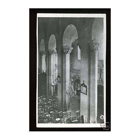 63 - Mozac - Interieur de l'Eglise - CPSM