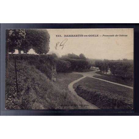 77 - Dammartin-en-Goele - promenade du château - Voyagé - Dos divisé