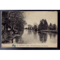 77 - Montigny-sur-Loing - Vue des Bords du Loing - au clos Montalais - Voya