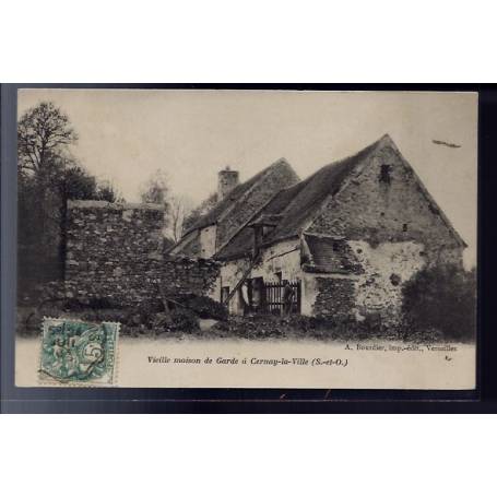 78 -  Cernay-la-Ville - Vieille maison de garde - Voyagé - Dos non divisé