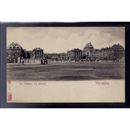 78 -  Versailles - Le château - vue générale - Non voyagé - Dos non divisé