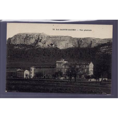 83 - La Sainte-Baume - vue générale - Voyagé - Dos divisé