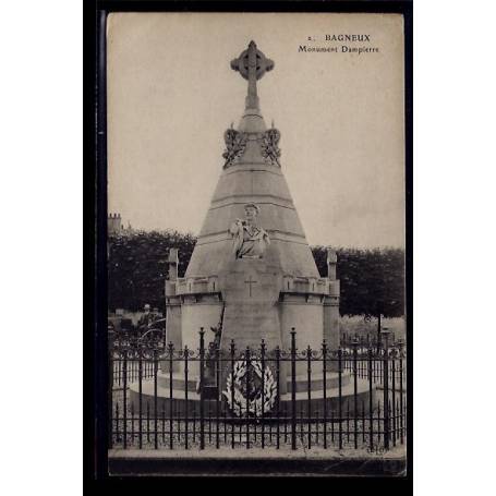 92 - Bagneux - Monument Dampierre - Voyagé - Dos divisé