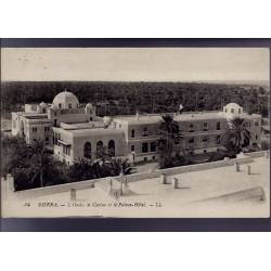 Algérie - Biskra - L'oasis,le casino et le Palace Hotel