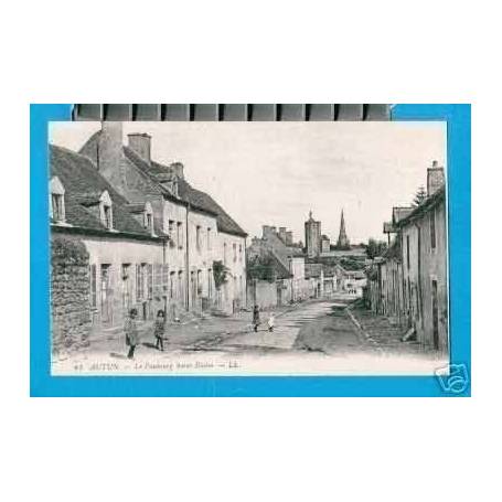 71 - AUTUN - LE FAUBOURG St BLAISE - ANIMEE