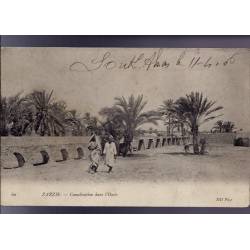 Tunisie - Zarzis - Canalisation dans l'Oasis - 1906