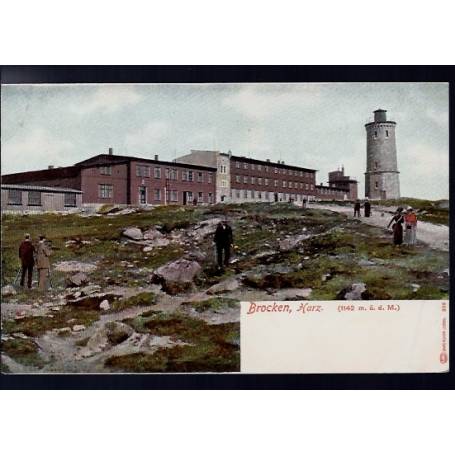 Allemagne - Brocken - Harz. - 1142 meter über der Meer