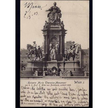 Autriche - Wien - Kaiserin Maria Theresia-Monument